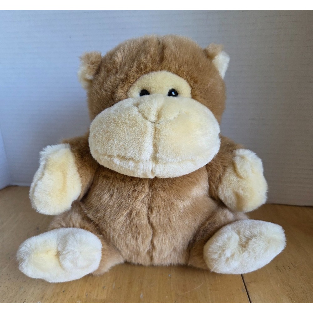 National School Products Plush Monkey Hand Glove Puppet Soft 8 inch